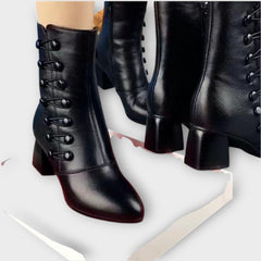Elegant Mid-Heel Ankle Boots