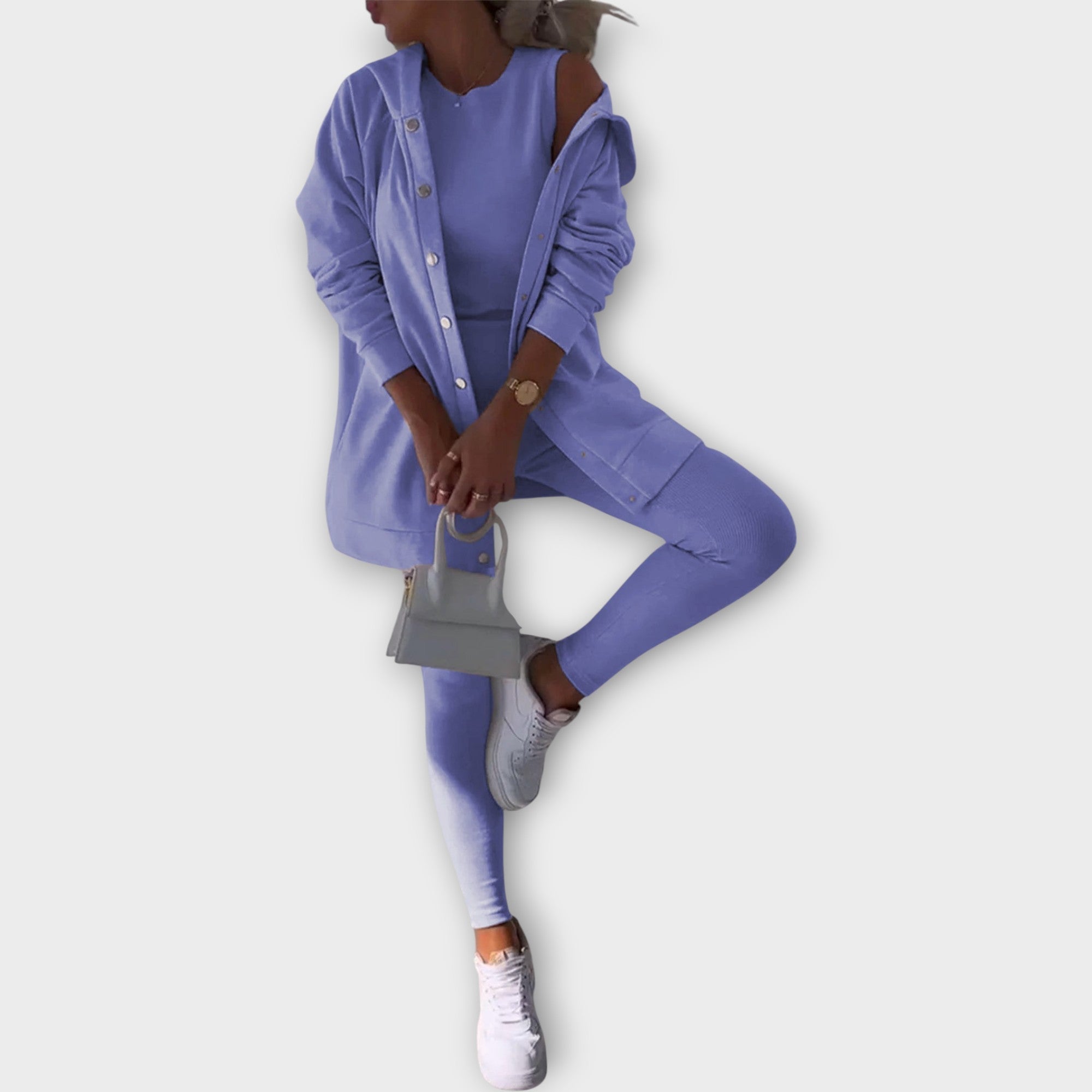 Effortless Lounge-Chic Two-Piece Set