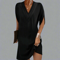 Elegant dress made from exquisite fabric