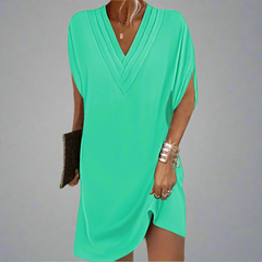 Elegant dress made from exquisite fabric