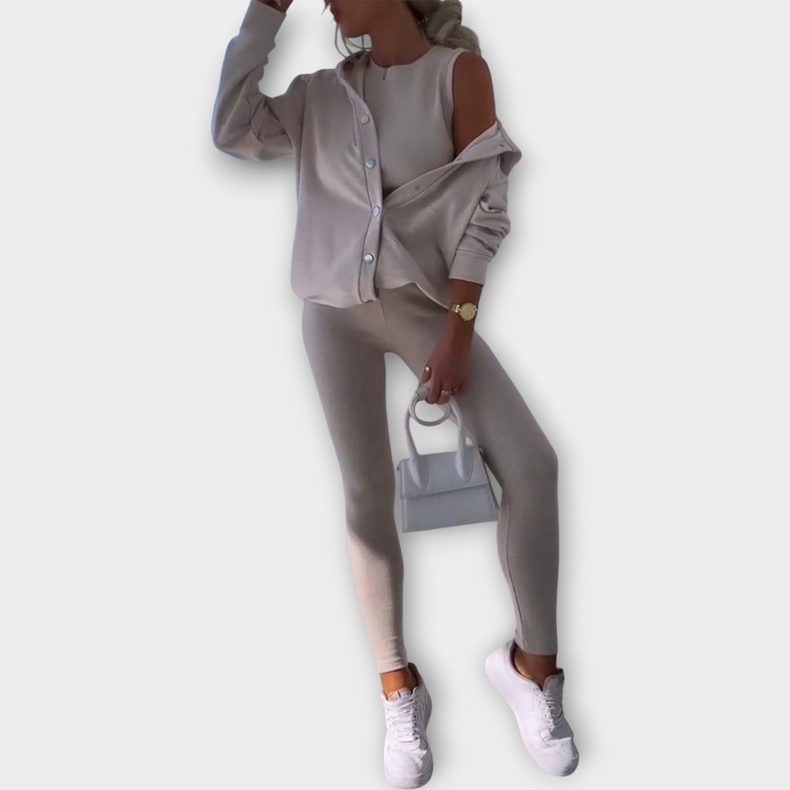 Effortless Lounge-Chic Two-Piece Set