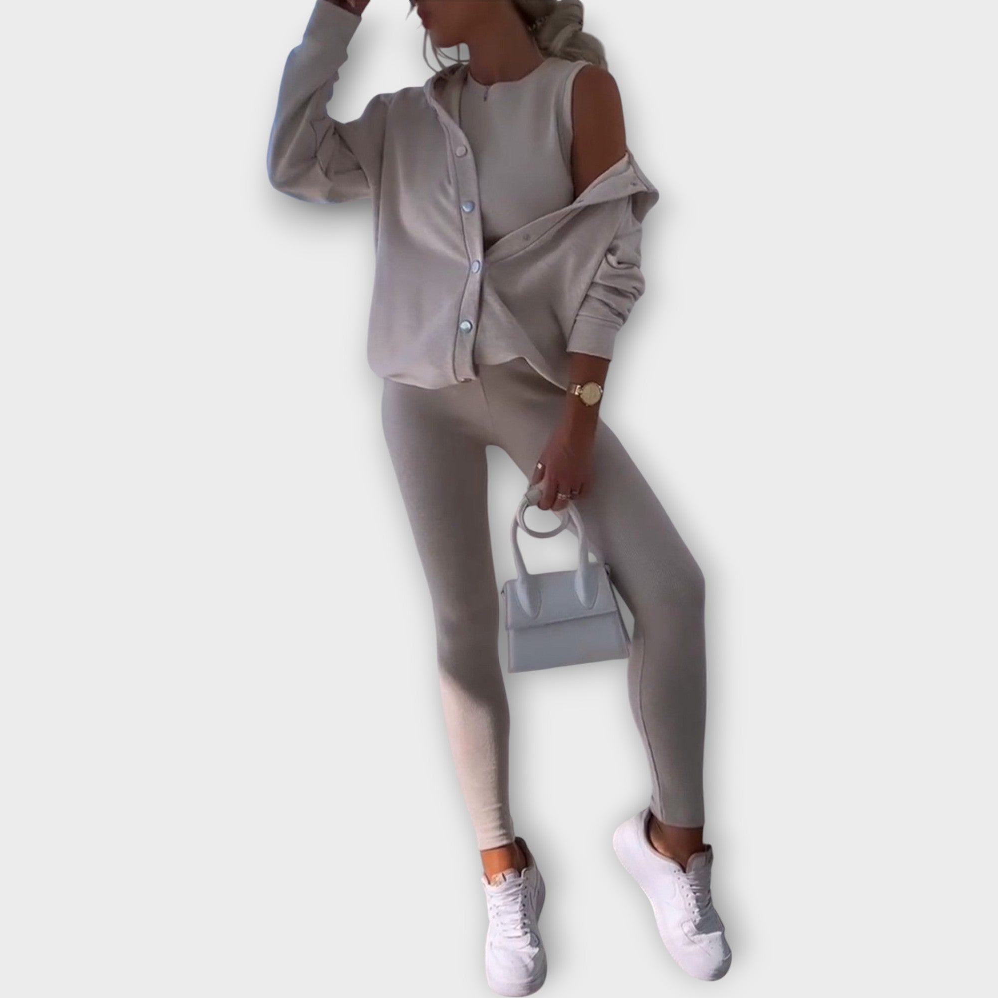 Effortless Lounge-Chic Two-Piece Set