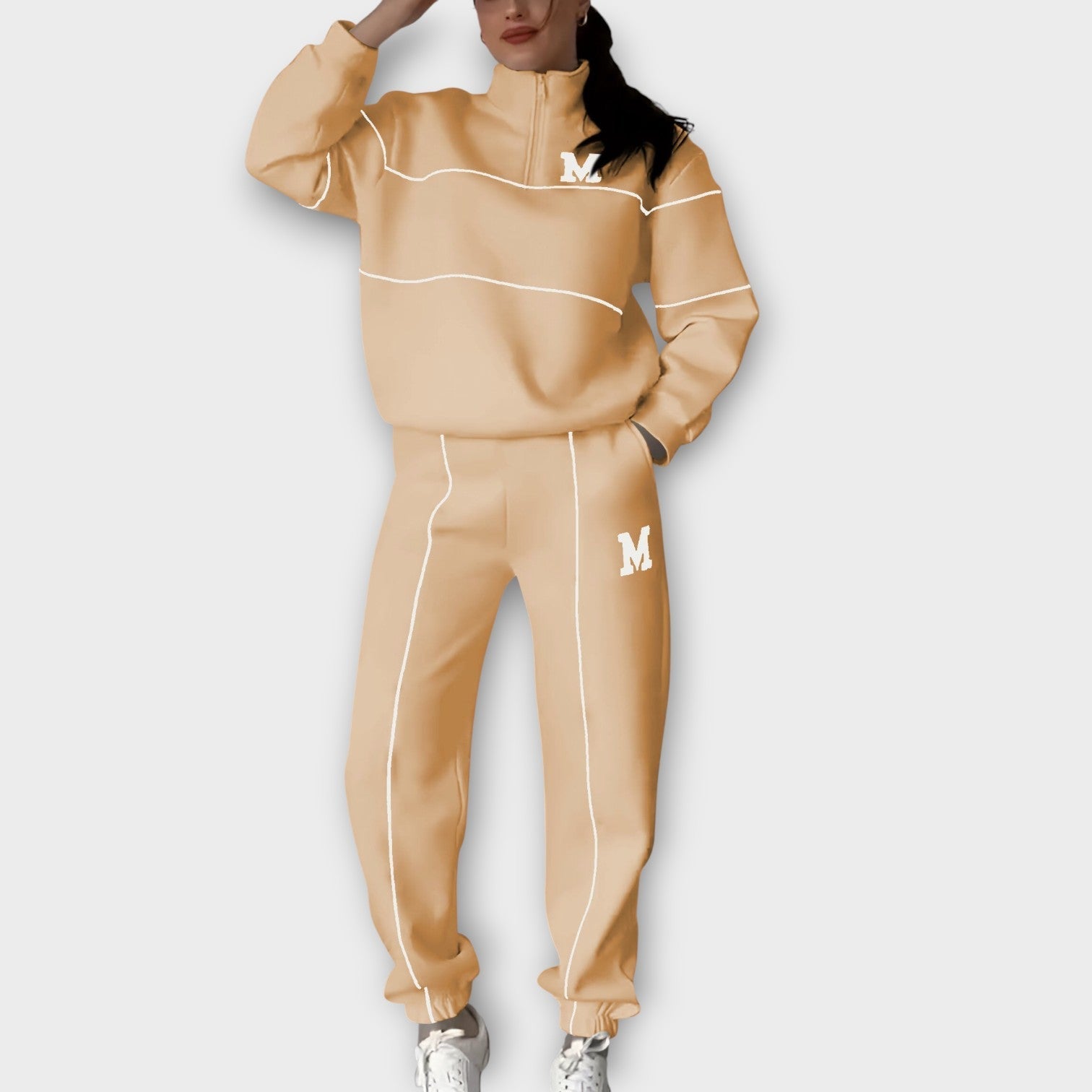 Comfy Half-Zip Lounge Set