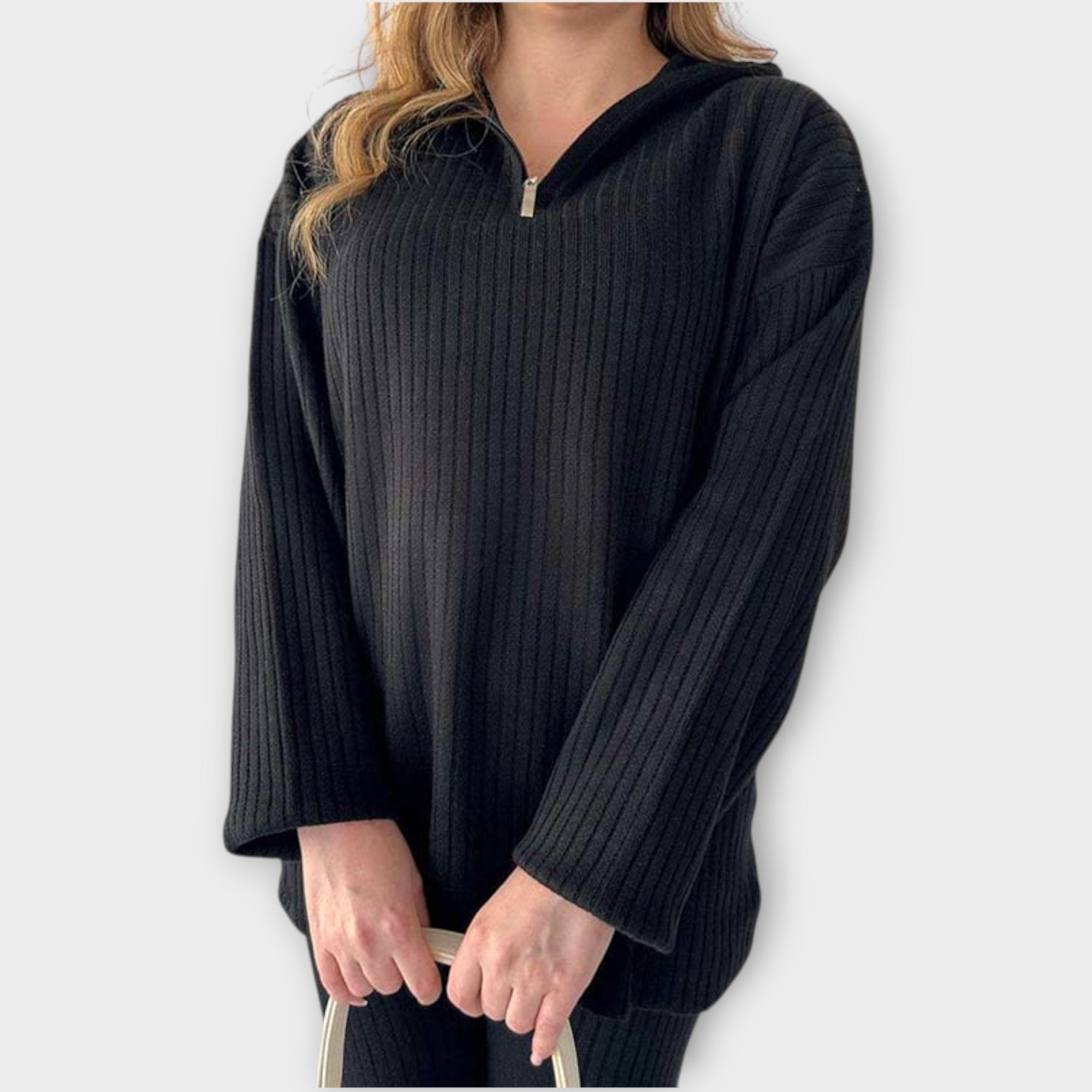 Ribbed Lounge Knit Set