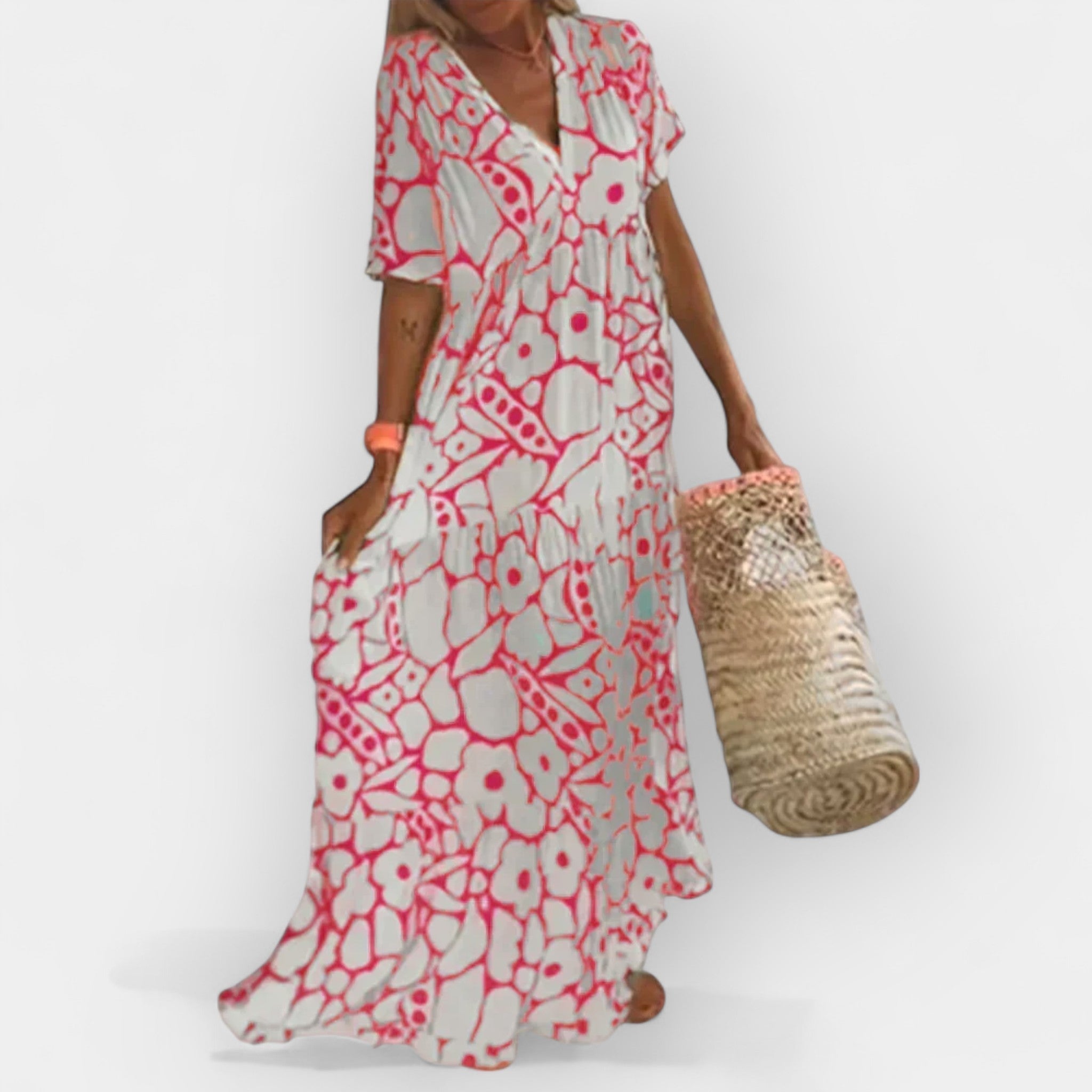 Airy Summer Dress with Print