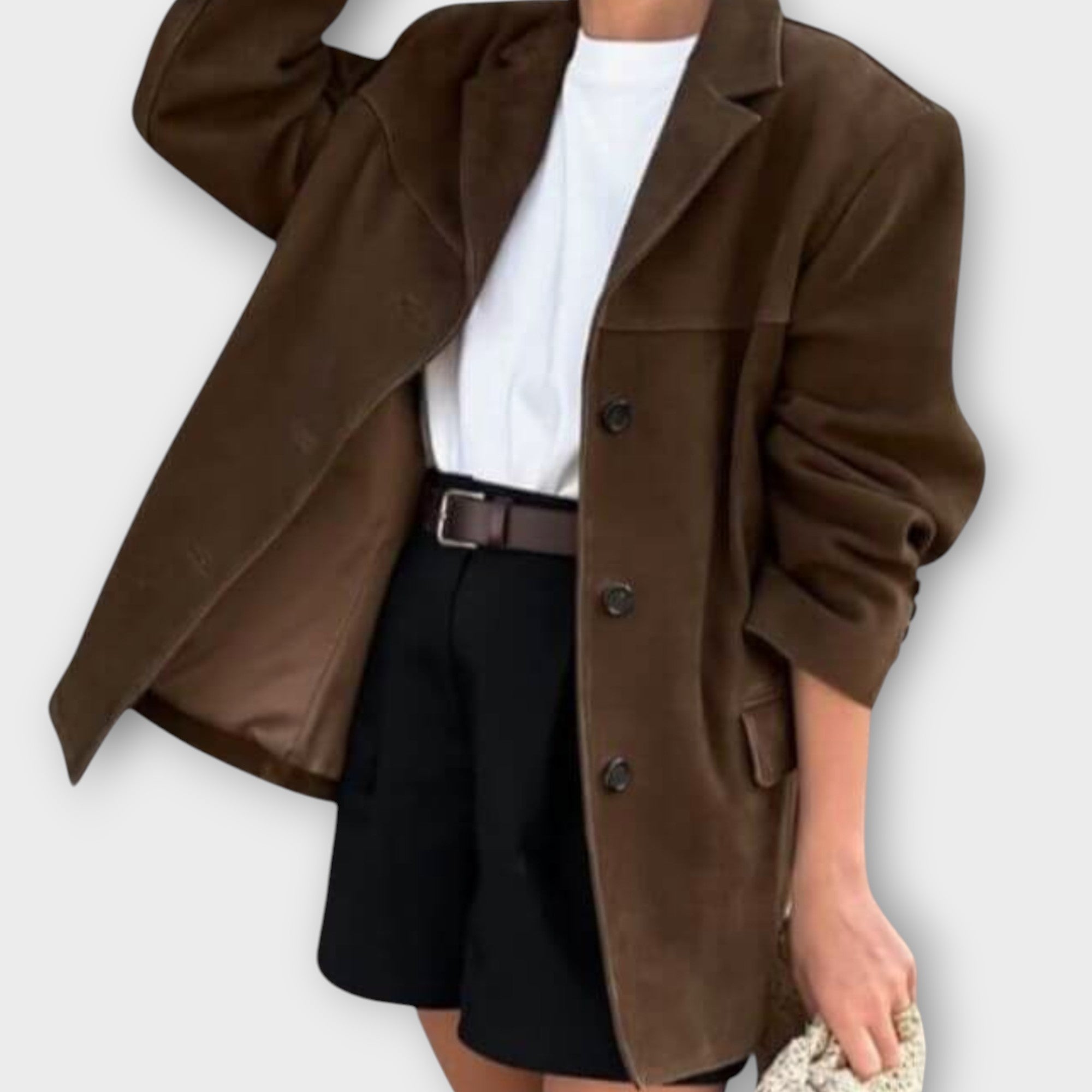 Classic Tailored Buttoned Blazer