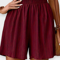 Stylish Pleated Shorts
