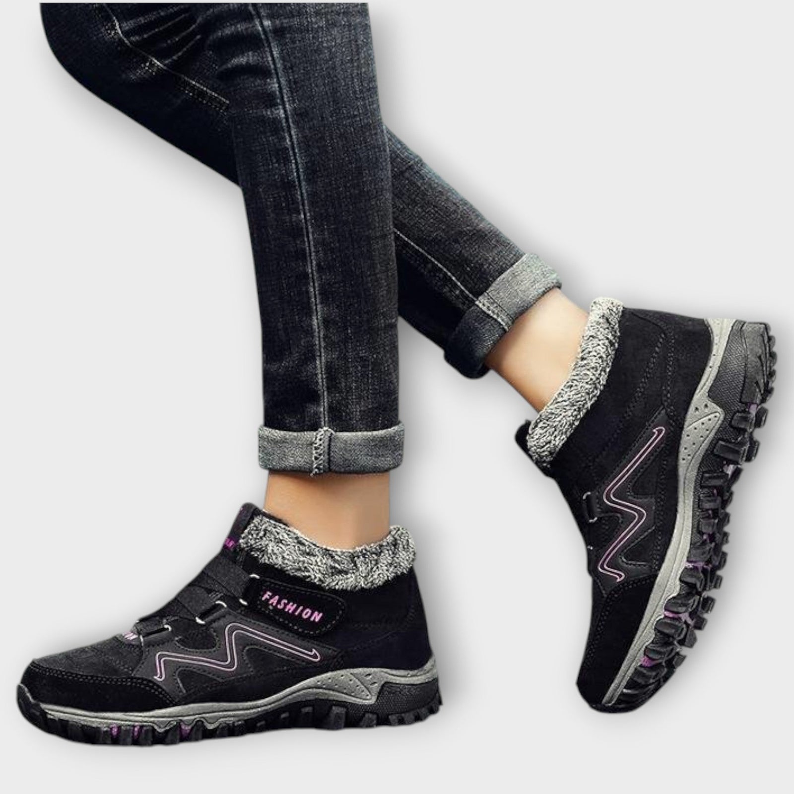 ArcticStep Faux-Fur Lined Winter Sneakers