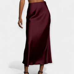 High Waist Midi Skirt
