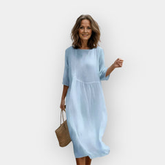 Flattering Design Dress for the Belly