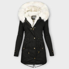 Cozy Faux-Fur Trim Winter Parka