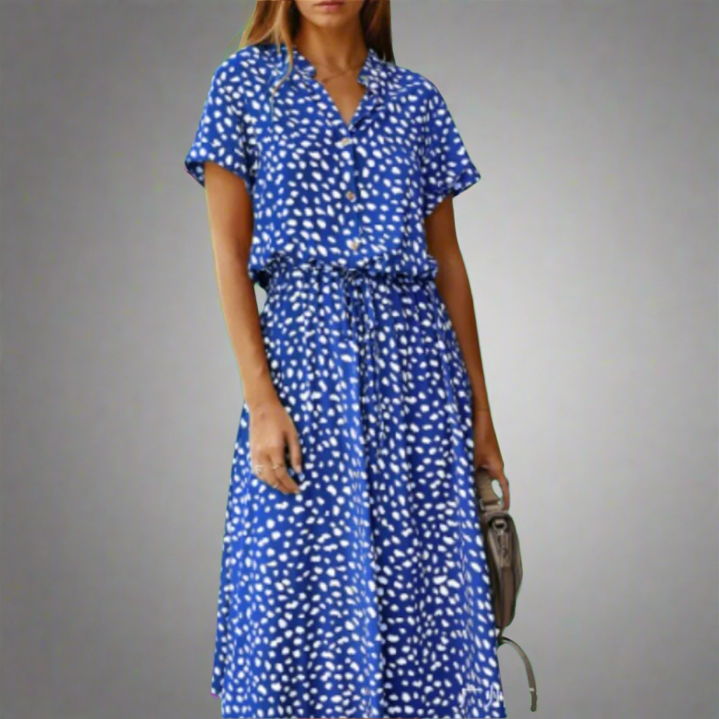 Summer Dress Made from Exquisite Fabric