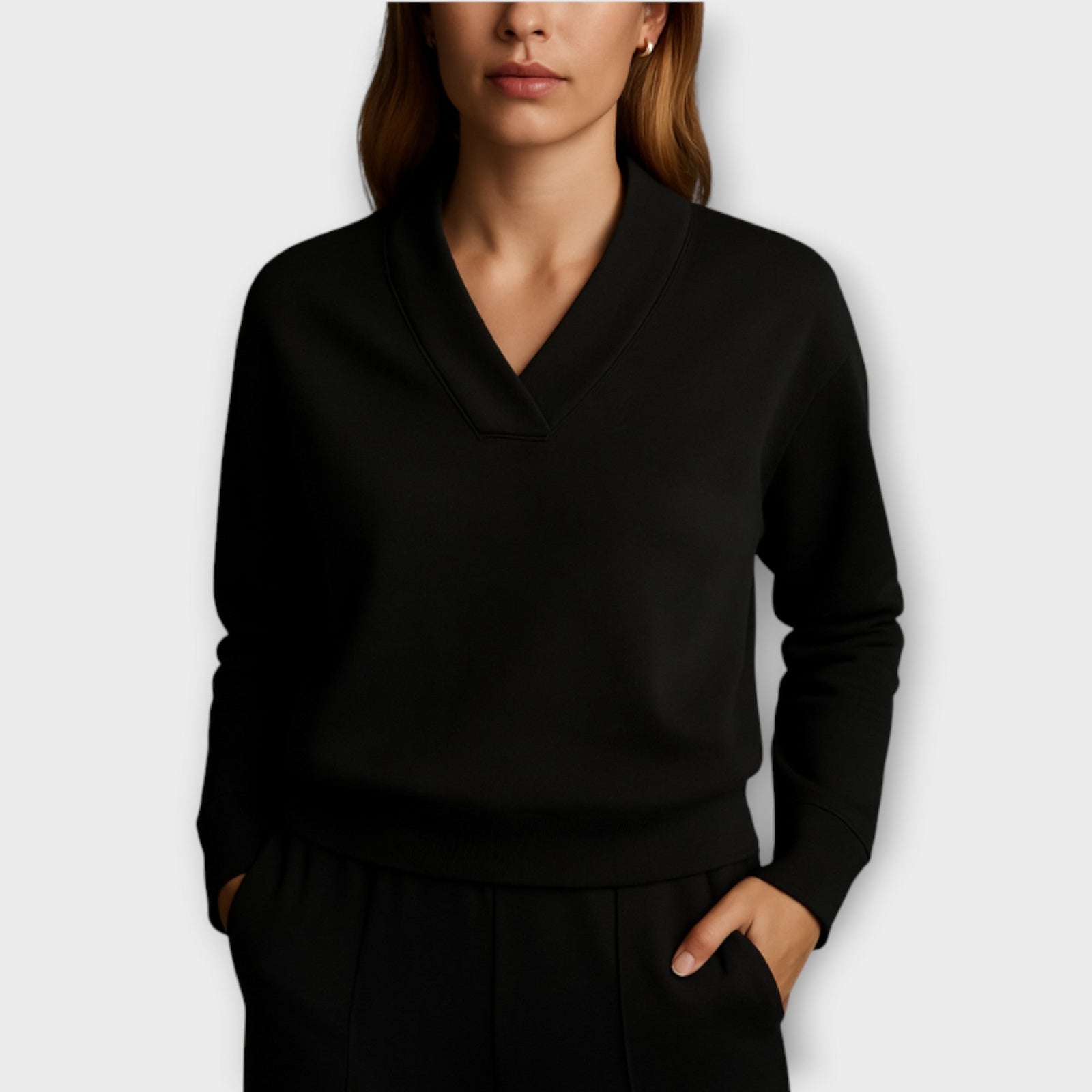 Relaxed V-Neck Lounge Set