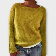 Regine – plain knitted jumper