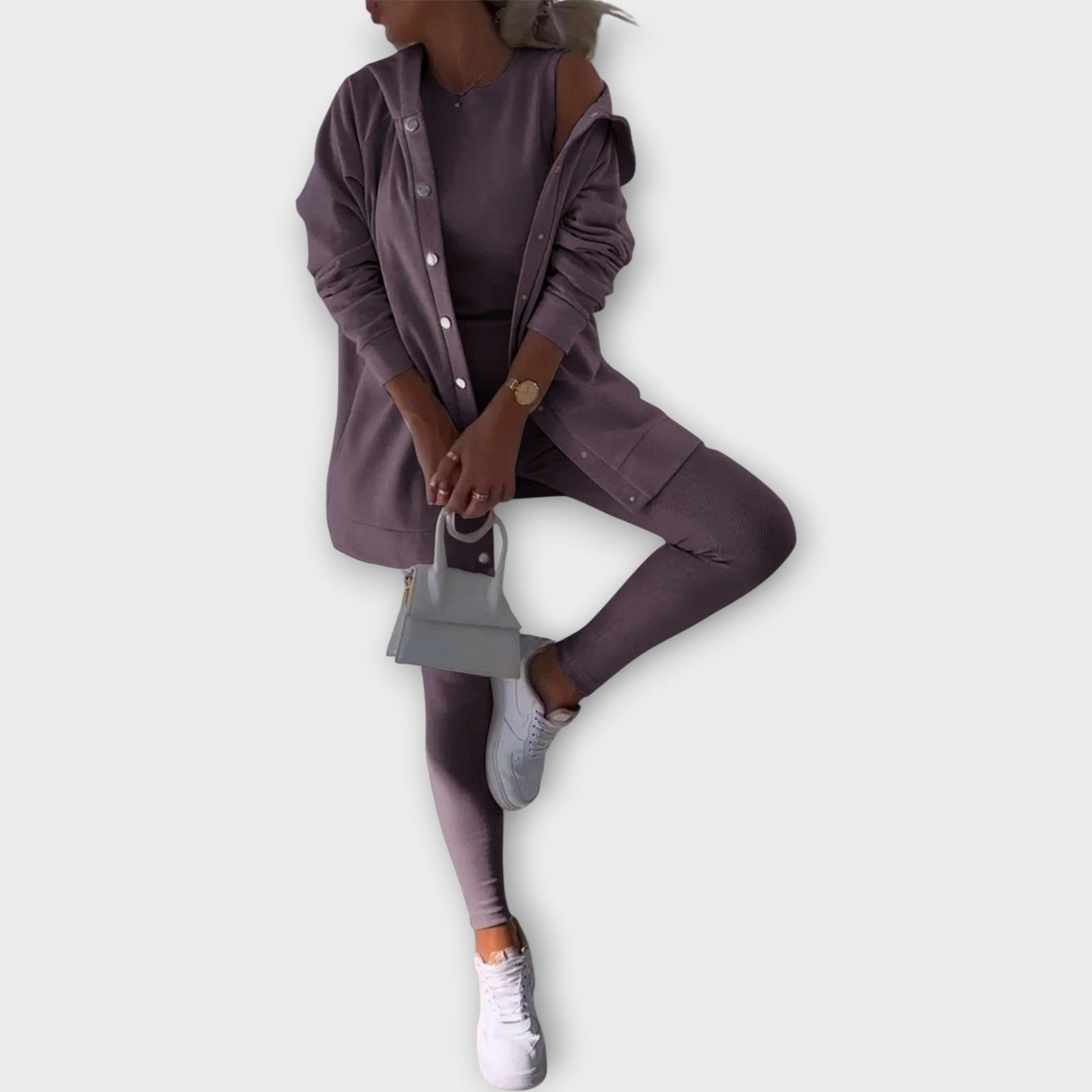 Effortless Lounge-Chic Two-Piece Set