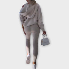 Effortless Lounge-Chic Two-Piece Set