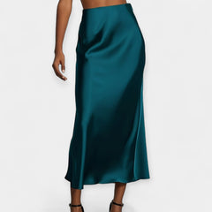 High Waist Midi Skirt