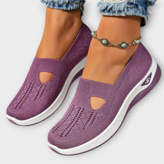 Comfort Knit Slip-On Walking Shoes