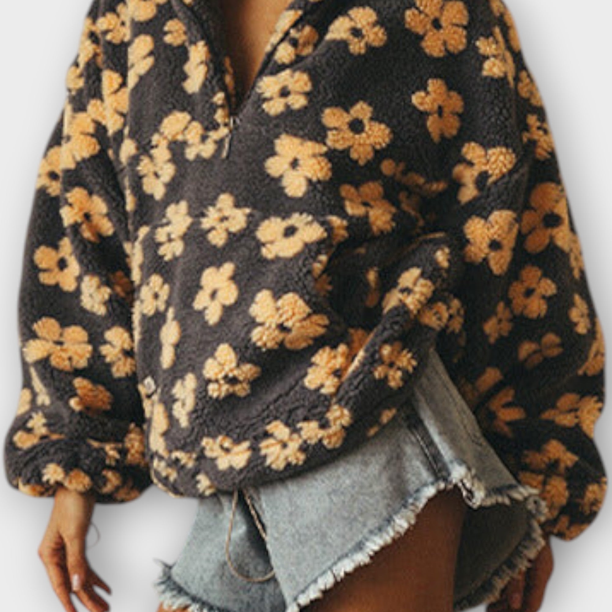 Sherpa Fleece Pullover