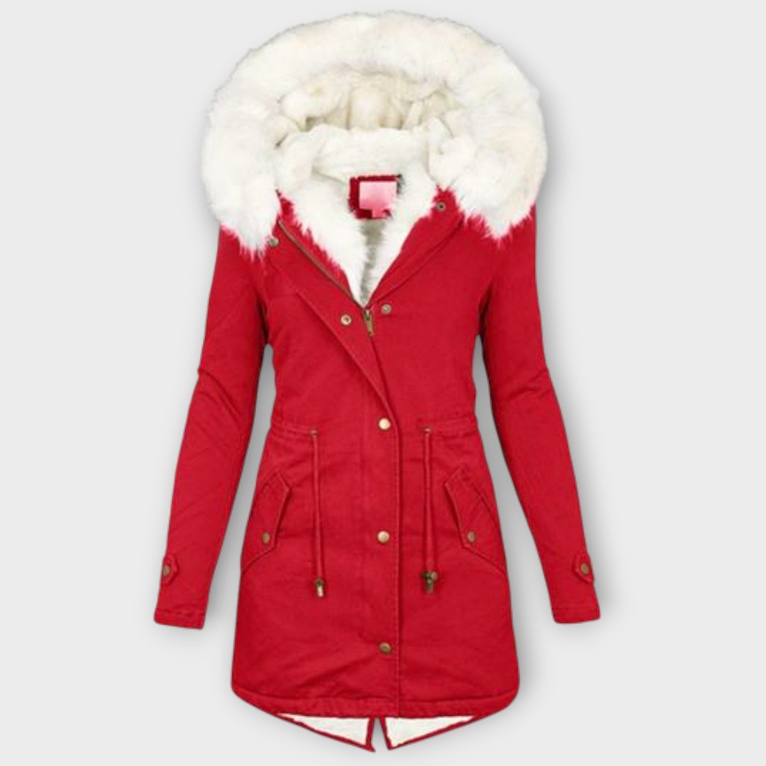 Cozy Faux-Fur Trim Winter Parka