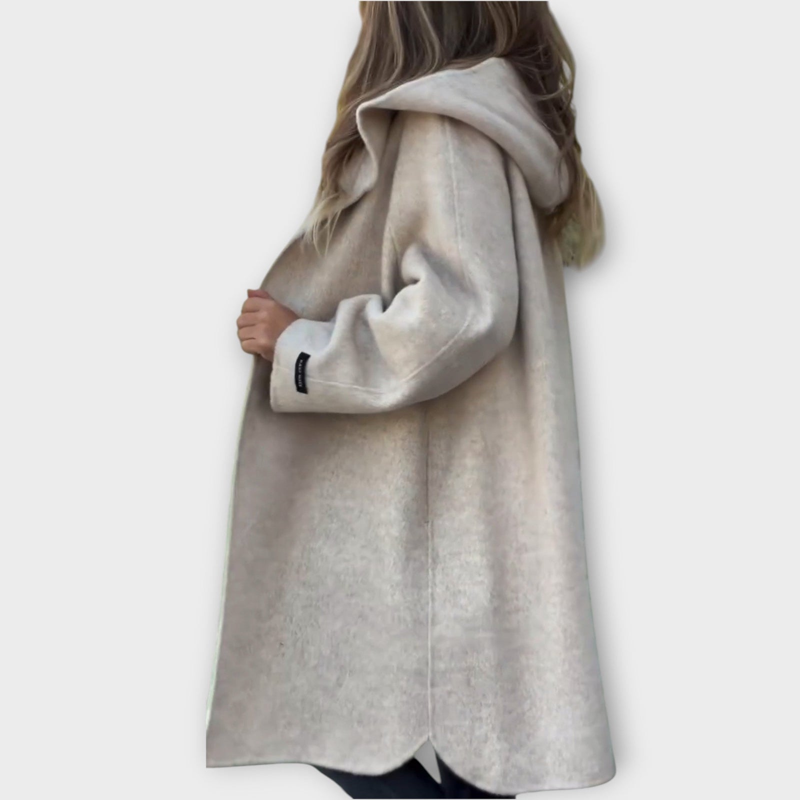 Hooded Cozy Midi Coat