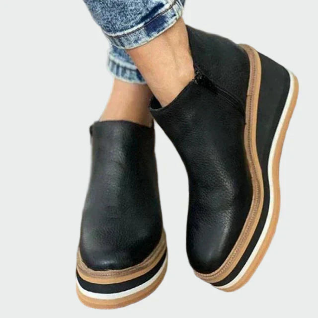 Inca Leather Ankle Boots