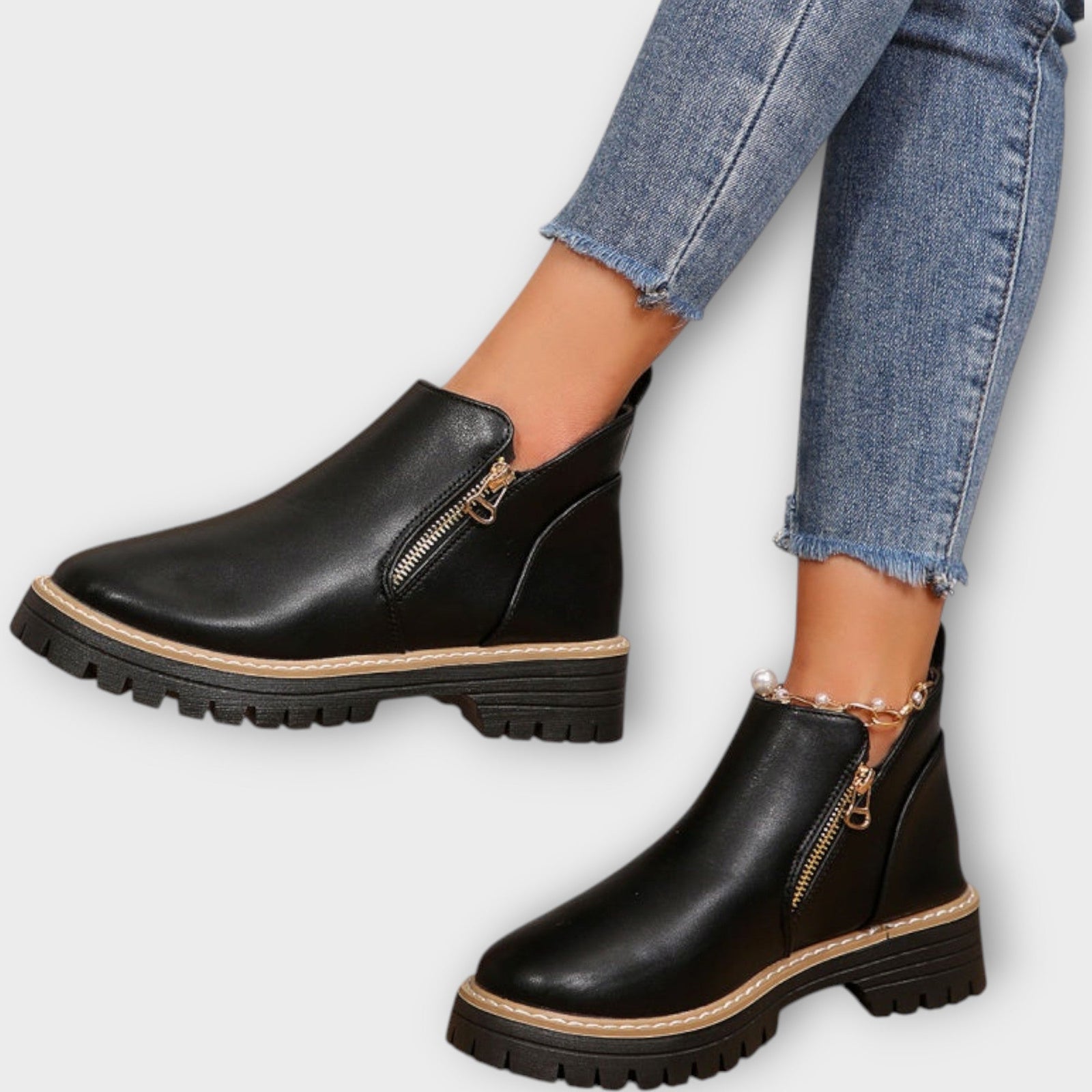 Everyday Zip-Up Ankle Boots