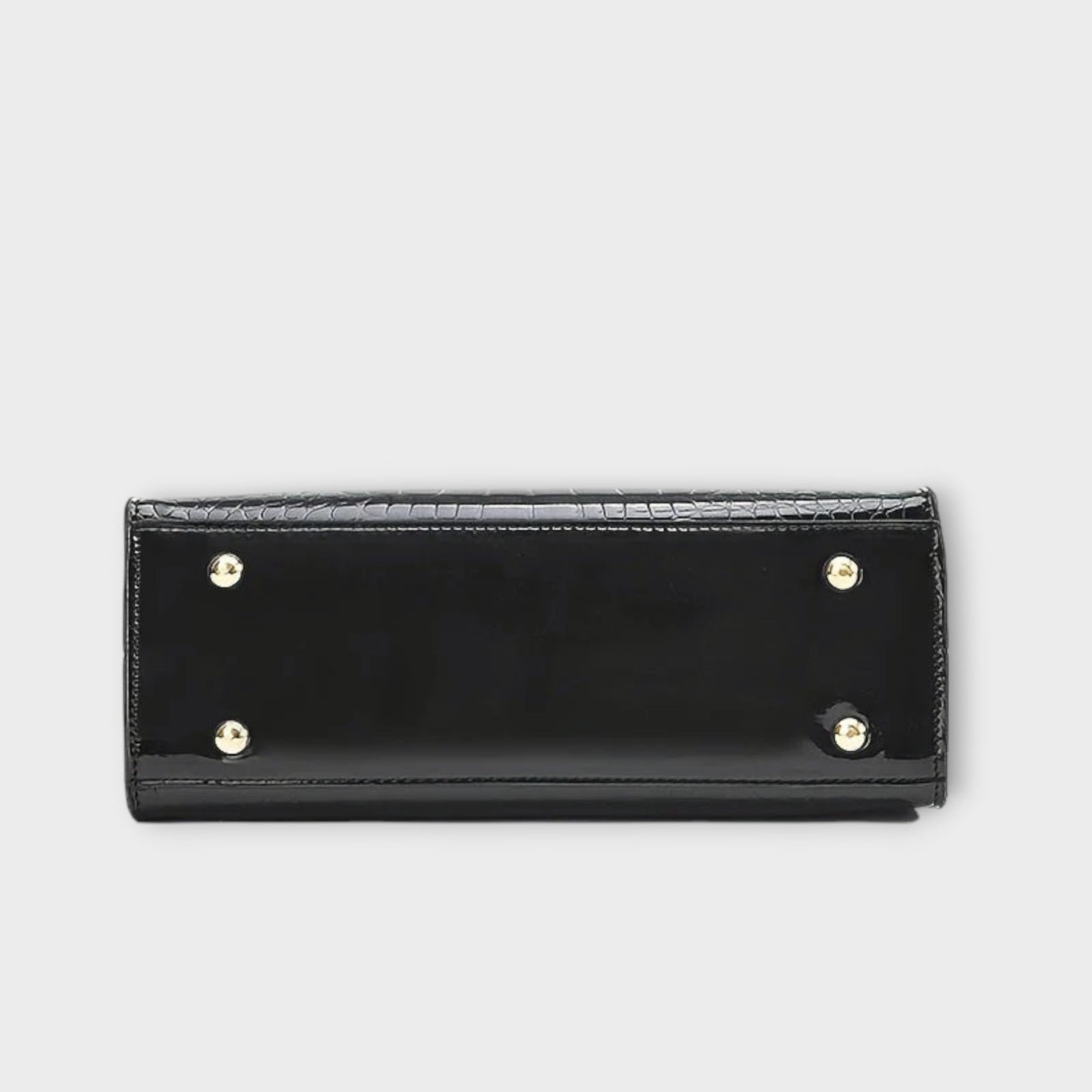 Shiny Handmade Croco Bag