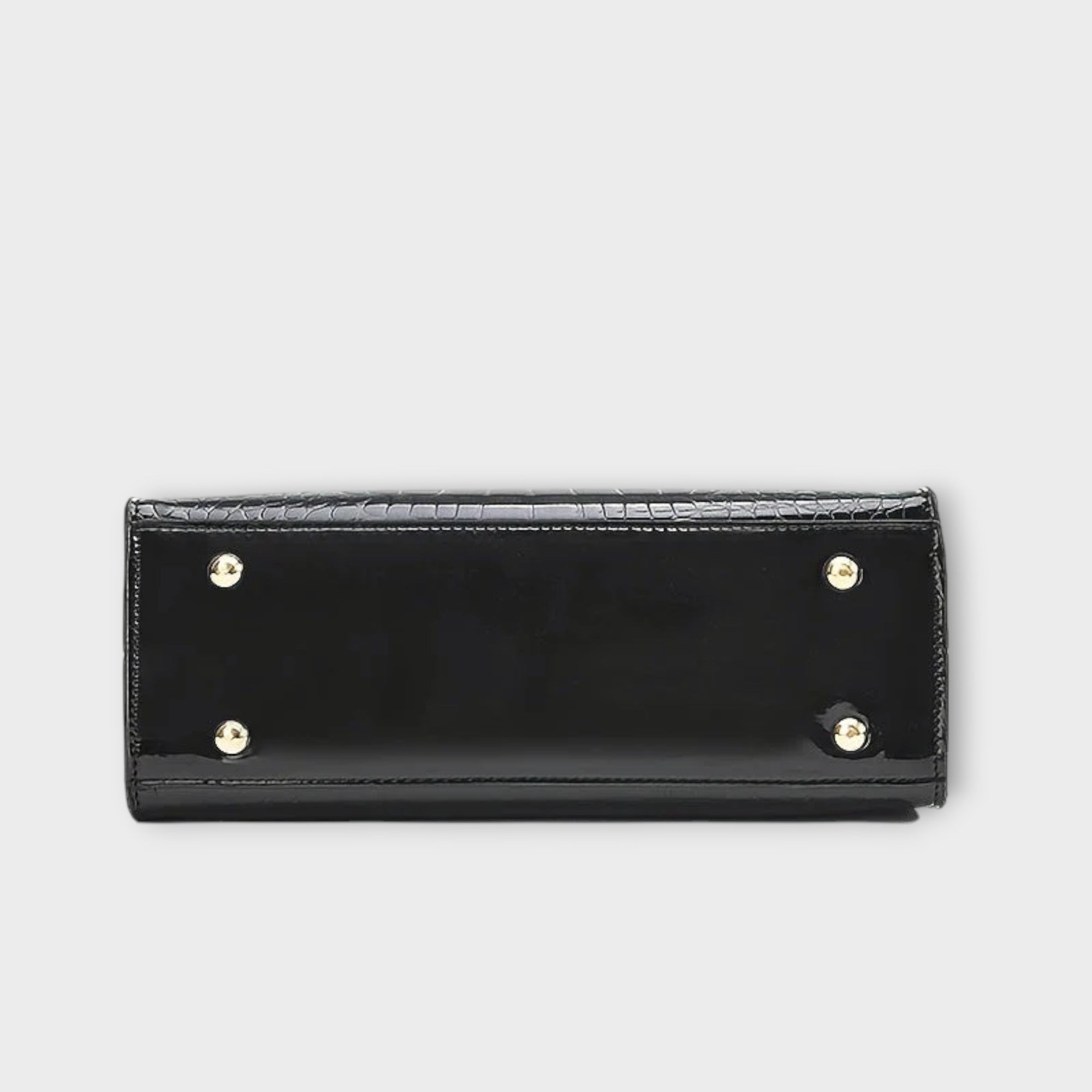 Shiny Handmade Croco Bag