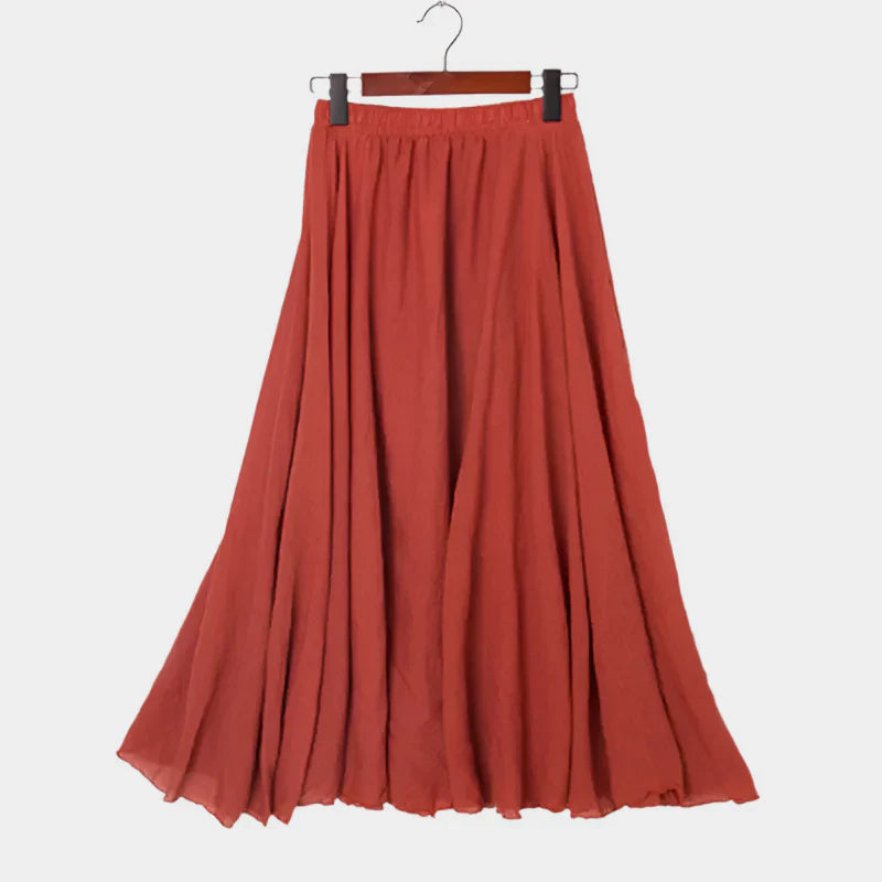 Elegant High-Waisted Skirt