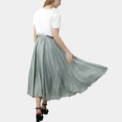 Elegant High-Waisted Skirt