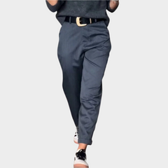 Elegant Trousers with Stitching