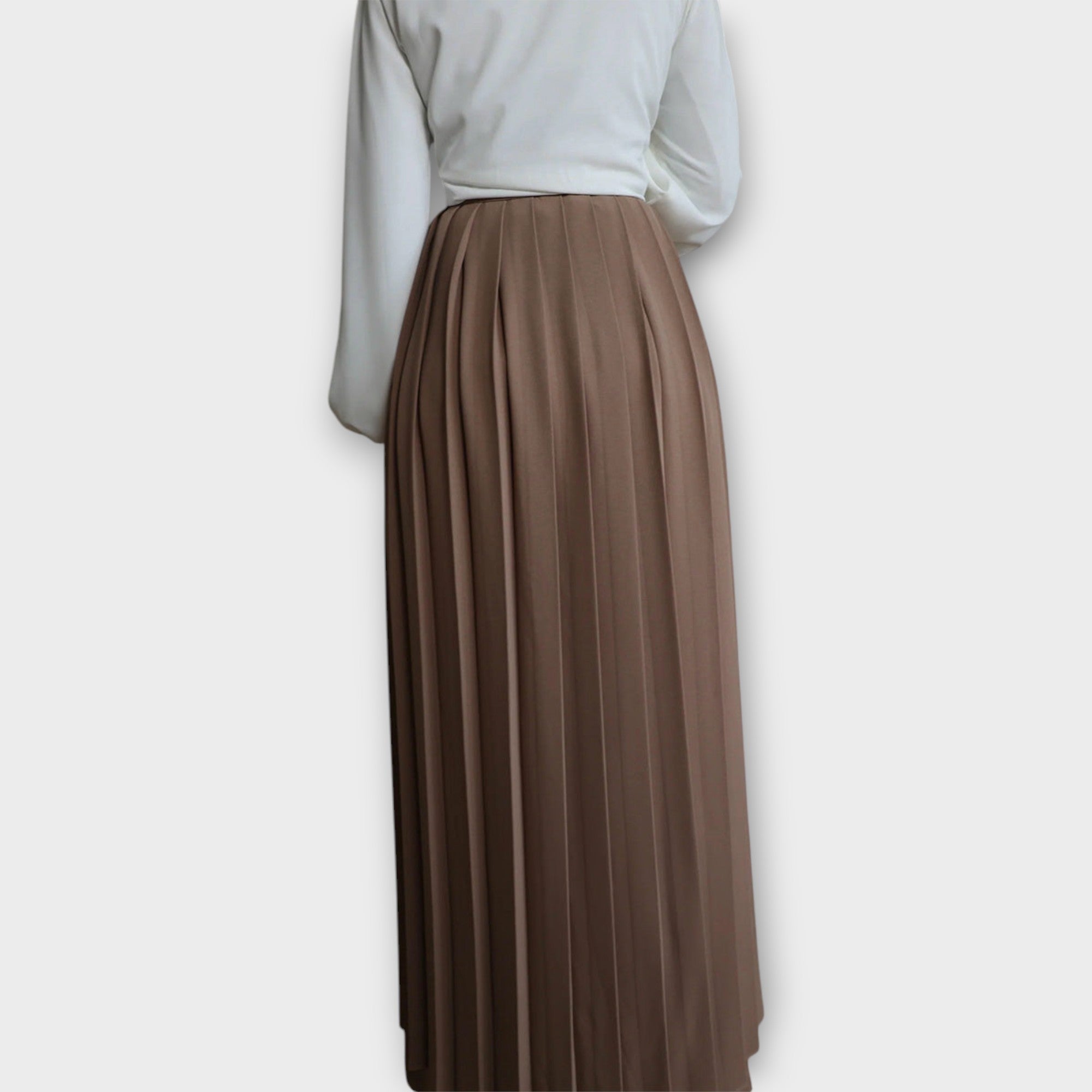 Pleated Wrap Wide Leg Pants