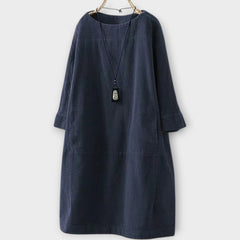 Retro Dress with Relaxed Fit