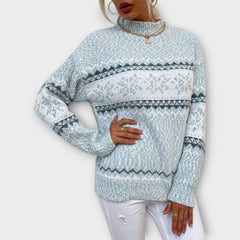 Knitted Sweater with Classic Design