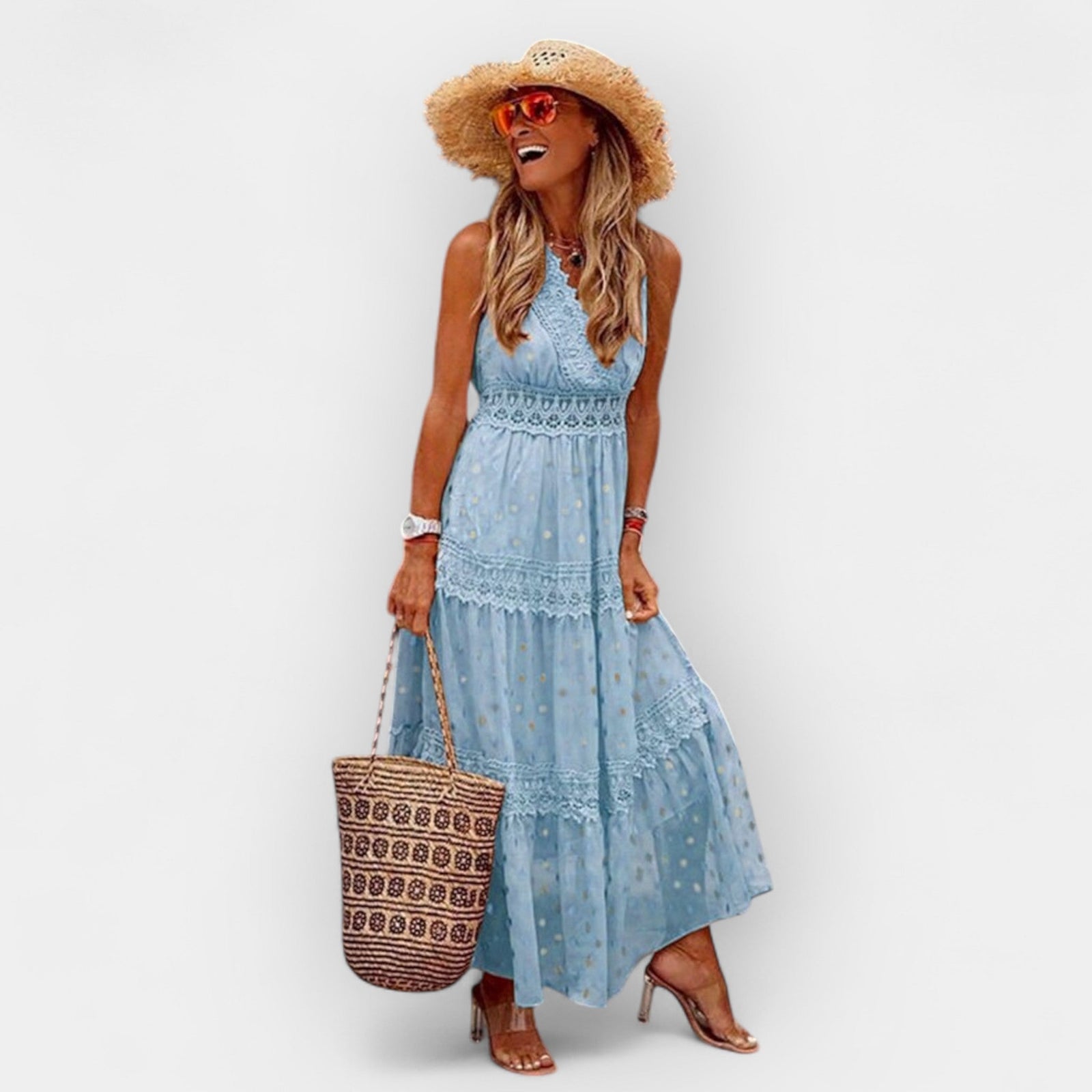 Summer Dress in Boho Style