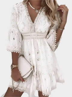 Boho Summer Mini Dress