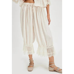 Boho Trousers with Lace