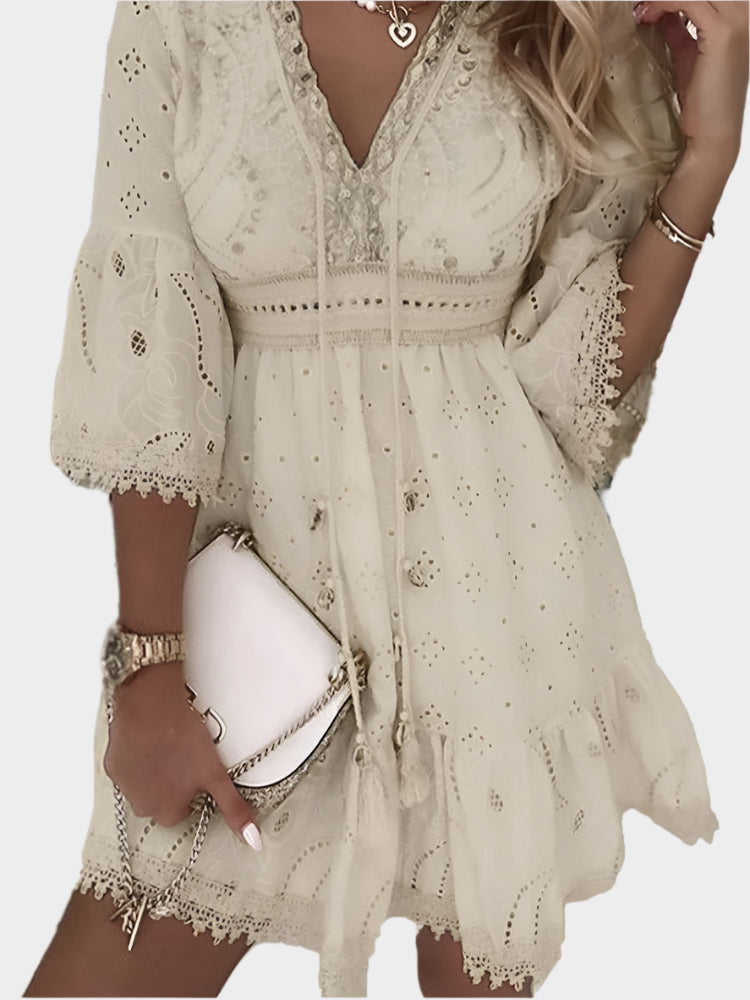Boho Summer Mini Dress