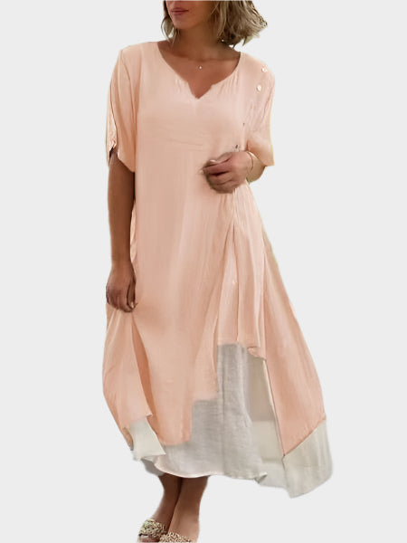 Classic Maxi Dress in a Solid Color