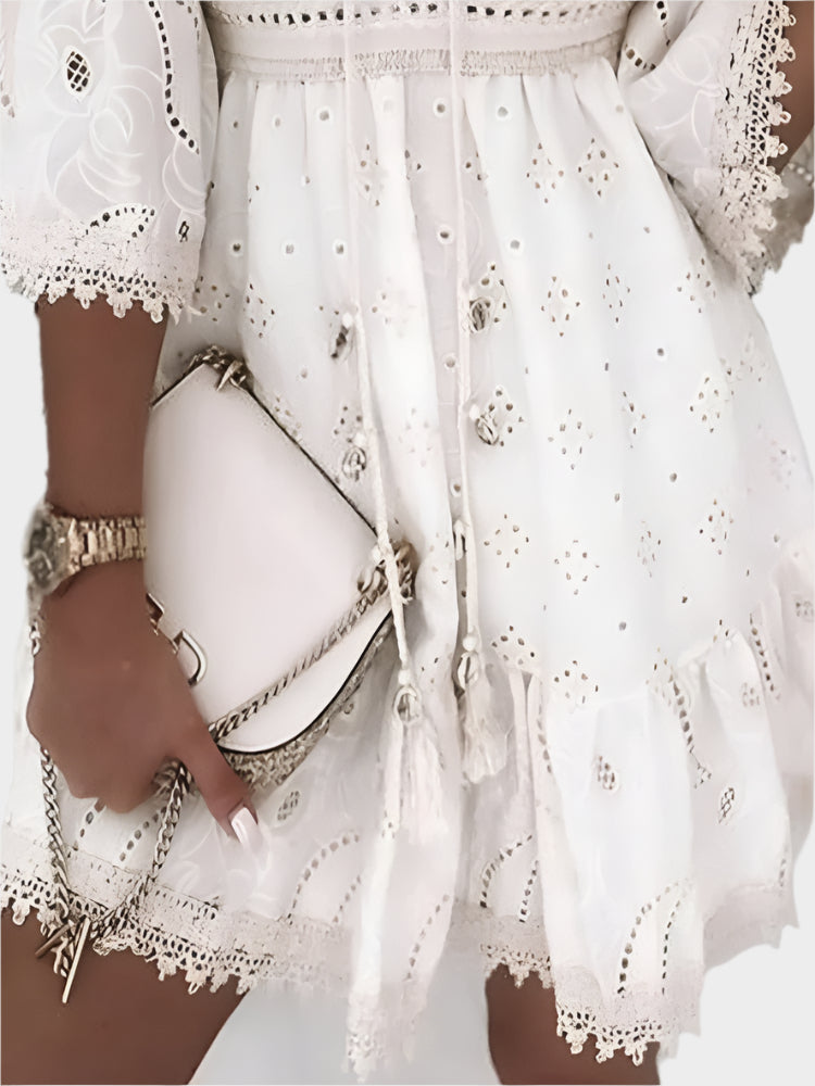 Boho Summer Mini Dress