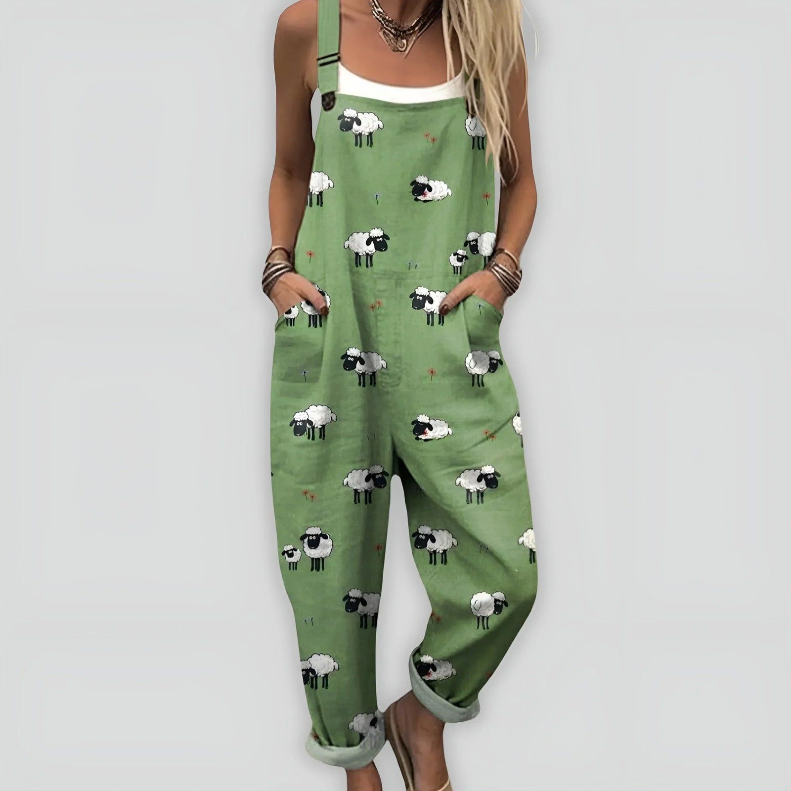 Comfortable and Stylish Overall with Relaxed Fit