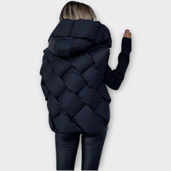 Cozy Padded High-Neck Vest