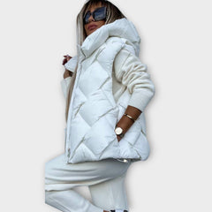 Cozy Padded High-Neck Vest