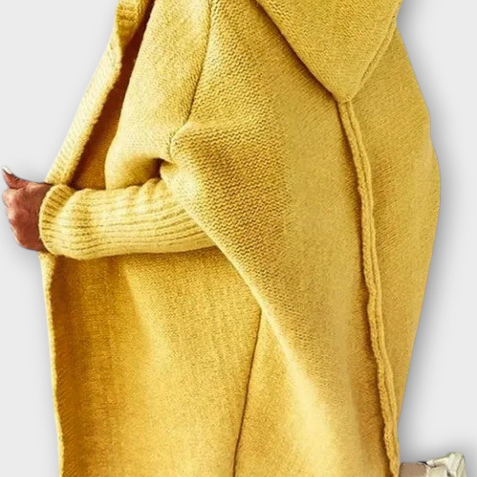 Cozy Cable-Knit Open Cardigan