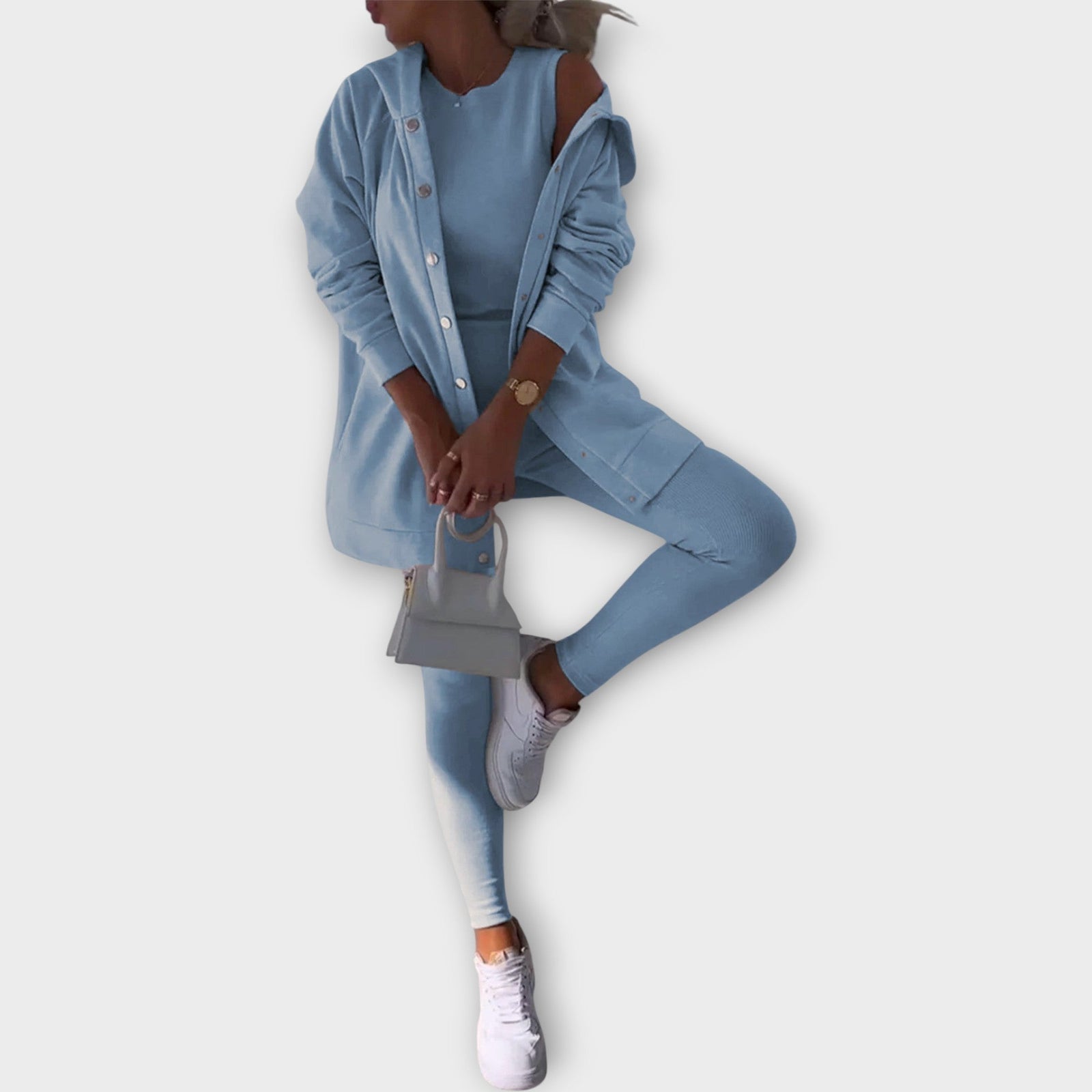 Effortless Lounge-Chic Two-Piece Set