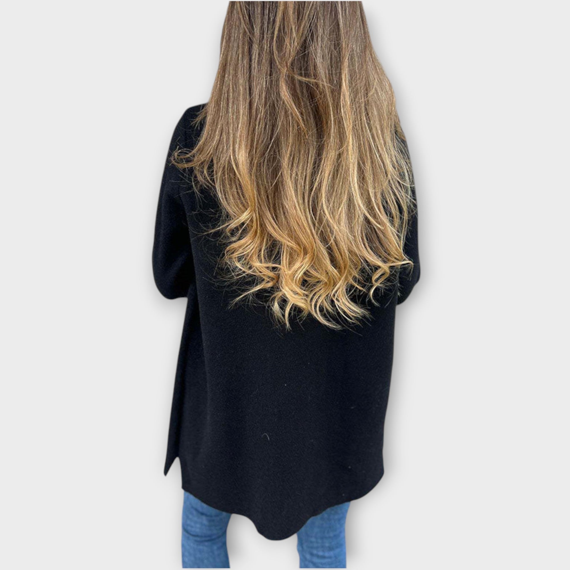 Classic Button-Front Casual Coat