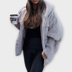 Plush Oversized Hooded Winter Jacket