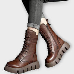 Bold Edge Chunky Combat Boots