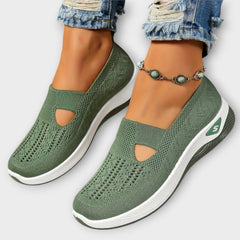 Comfort Knit Slip-On Walking Shoes